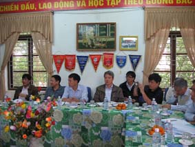 Hội nghị triển khai thi công đề án "Thăm dò quặng urani khu Pà Lừa - Pà Rồng, huyện Nam Giang, tỉnh Quảng Nam”