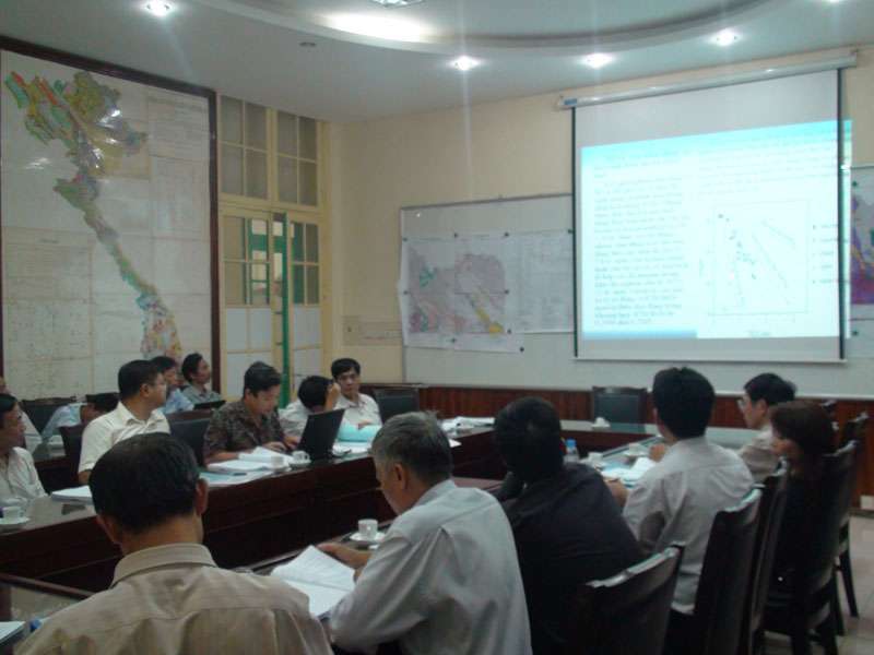 Hội đồng thẩm định báo cáo "Lập bản đồ địa chất và điều tra khoáng sản tỷ lệ 1: 50.000 nhóm tờ Hà Quảng"