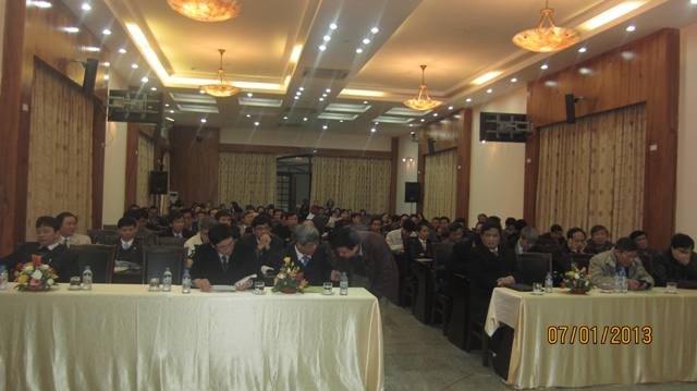Hội nghị Tổng kết công tác năm 2012 và triển khai nhiệm vụ kế hoạch năm 2013