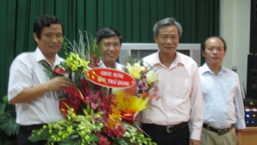 Tổng Cục trưởng Nguyễn Văn Thuấn trao Quyết định bổ nhiệm Liên Đoàn trưởng Liên đoàn Bản đồ Địa chất miền Nam