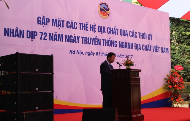 Tổng Cục trưởng Tổng cục ĐC&KS VN, Chủ tịch Tổng hội Địa chất Việt Nam PGS.TS Đỗ Cảnh Dương