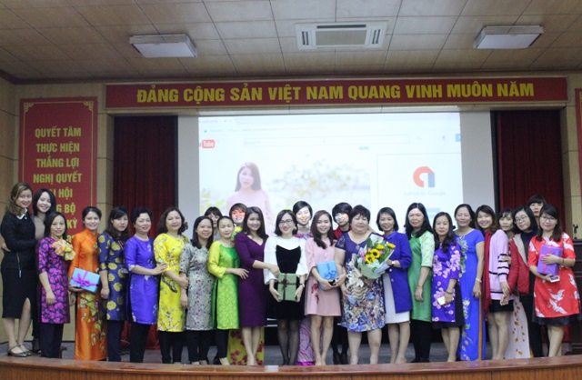 Công đoàn Cơ quan Tổng cục Địa chất và Khoáng sản Việt Nam phối hợp với Ban Nữ công long trọng tổ chức Mít tinh Kỷ niệm 107 năm ngày Quốc tế phụ nữ 8/3. 