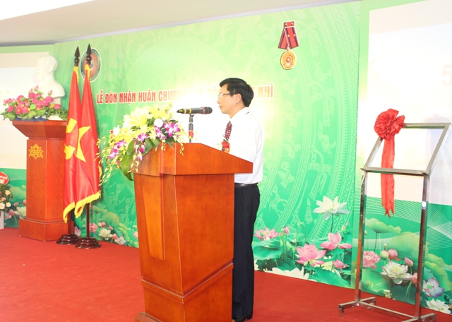 Ông Vũ Minh Sơn công bố Quyết định của Chủ tịch nước 