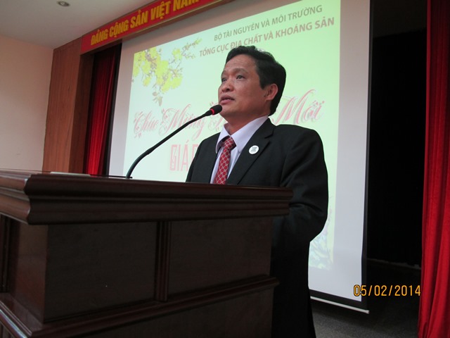 Tổng Cục trưởng Nguyễn Văn Thuấn phát biểu tại buổi gặp mặt