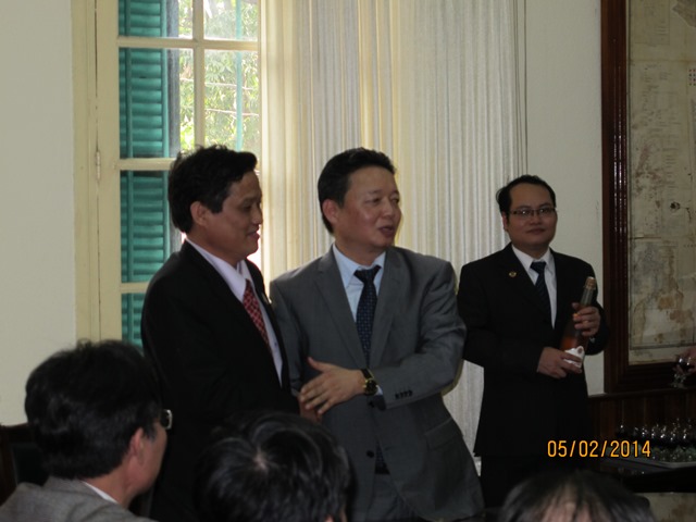 Thứ trưởng Trần Hồng Hà đến thăm và chúc tết Tổng cục ĐC&KS