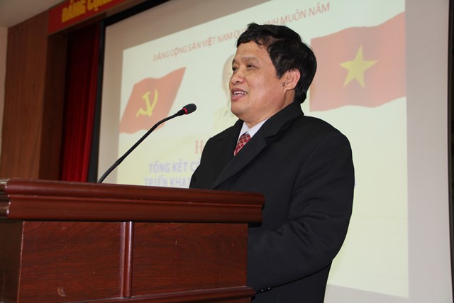 Tổng Cục trưởng Nguyễn Văn Thuấn phát biểu chỉ đạo Hội nghị