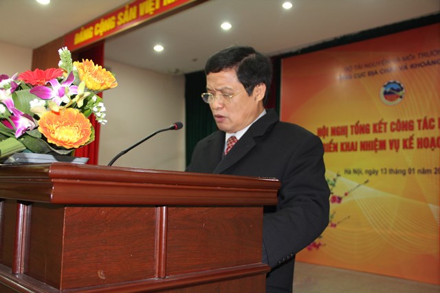 Tổng Cục trưởng Nguyễn Văn Thuấn phát biểu tại Hội nghị