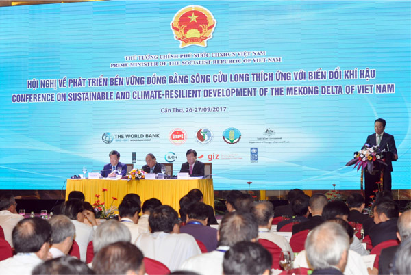 Hội nghị lần thứ nhất của Thủ tướng Chính phủ về phát triển bền vững đồng bằng sông Cửu Long thích ứng với biến đổi khí hậu