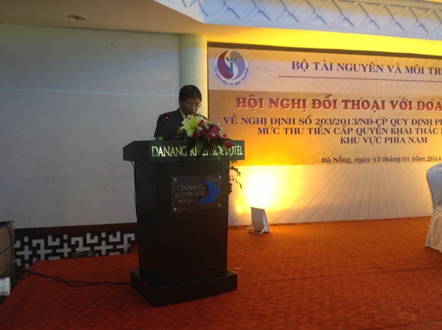 Phó Chủ tịch UBND thành phố Đà Nẵng Nguyễn Ngọc Tuấn phát biểu chào mừng