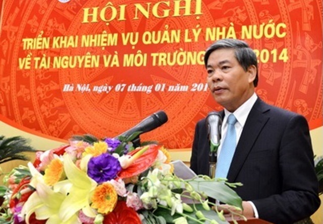 Bộ trưởng Nguyễn Minh Quang báo cáo nhiệm vụ công tác năm 2013 và nhiệm vụ năm 2014